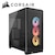 CORSAIR�b�R���Z�A�b�~�h���^���[�^PC�P�[�X FRAME 4500X LX-R RGB iCUE LINK Panoramic Glass Mid-Tower�i�u���b�N�j�bCC-9011316-WW
