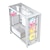 CORSAIR�b�R���Z�A�b�~�h���^���[�^PC�P�[�X FRAME 4000D LCD RS ARGB Premium Mid-Tower, White�i�z���C�g�j�bCC-9011327-WW