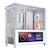 CORSAIR�b�R���Z�A�b�~�h���^���[�^PC�P�[�X FRAME 4000D LCD RS ARGB Premium Mid-Tower, White�i�z���C�g�j�bCC-9011327-WW