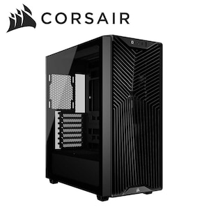 CORSAIR�b�R���Z�A�b�~�h���^���[�^PC�P�[�X 3200D RS Mid-Tower,Black�i�u���b�N�j�bCC-9011334-WW