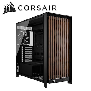 CORSAIR�b�R���Z�A�b�~�h���^���[�^PC�P�[�X FRAME 5000D WOOD RS Performance Mid-Tower�i�u���b�N/�E�H���i�b�g�j�bCC-9011353-WW