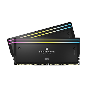 CORSAIR｜コルセア｜CORSAIR DOMINATOR Titanium Light Enhancement Kit 2-up RGB LED Heatsink（Black）｜CMPLEKIT2