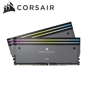 CORSAIR�b�R���Z�A�bCORSAIR DOMINATOR Titanium Light Enhancement Kit 2-up RGB LED Heatsink�iGrey�j�bCMPLEKIT2G