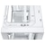 CORSAIR｜コルセア｜PCケース ミドルタワー FRAME 4000D Performance Mid-Tower, White（ホワイト）｜CC-9011291-WW