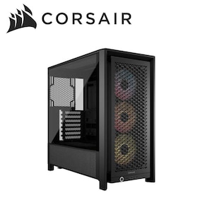CORSAIR�b�R���Z�A�bPC�P�[�X �~�h���^���[ FRAME 4000D RS ARGB Mid-Tower, Black�i�u���b�N�j�bCC-9011296-WW