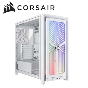 CORSAIR�b�R���Z�A�b�~�h���^���[�^PC�P�[�X FRAME 4000X RS Mid-Tower�i�z���C�g�j�bCC-9011303-WW