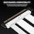 CORSAIR�b�R���Z�A�bPremium PCIe 5.0 x16 Riser Cable 175mm�i�z���C�g�j�bCC-9310005-WW