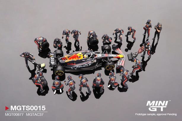 本多陸　レッドブル 1/64 オラクル レッドブル レーシング RB19 2023 優勝車 #11