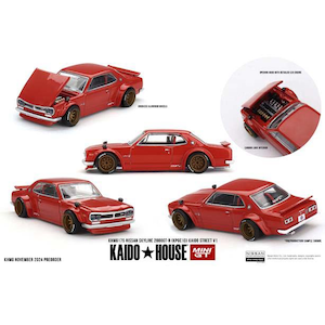 �l�h�m�h�|�f�s�b1/64 Nissan �X�J�C���C�� 2000GT-R(KPGC10)Kaido Works V1(�E�n���h��)�yKHMG175�z�bKHMG175 Ư�� ���ײ� Kaido Works V1 RHD