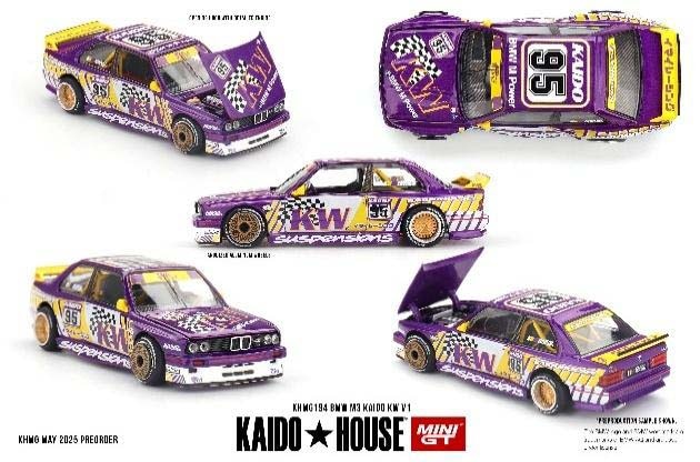 くーまーもーん  1/64 BMW M3 KAIDO KW V1(左ハンドル)【KHMG194】 | MINI