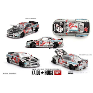 �l�h�m�h�|�f�s�b1/64 Nissan �X�J�C���C�� GT-R R34 Kaido Star Racing V1(�E�n���h��)�yKHMG197�z�bKHMG197 Ư�� GT-R R34 Kaido Star Racing V1 RHD