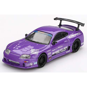 1/64 Toyota スープラ (A80) GT-300 Top Secret Purple(左ハンドル)【MGT01067-L】