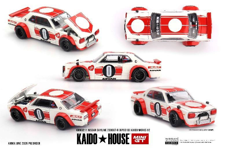1/64 Nissan スカイライン 2000GT-R (KPGC10)Kaido Works V2(右