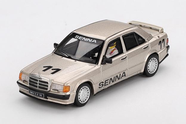 ミニチャンプス メルセデス ベンツ 190E 2.3-16 A.セナ 1984