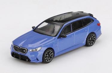 1/64 BMW M5 ツーリング (G99) マリーナベイブルーメタリック(左