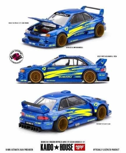 1/64 スバル インプレッサ WRX STI KAIDO WORKS V1(右ハンドル