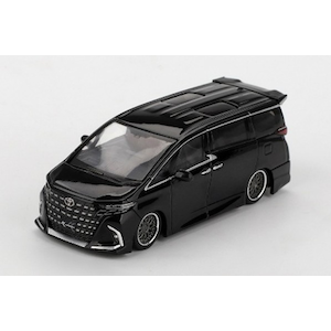 1/64 Toyota アルファード 40 KUHL ブラック(左ハンドル)【MGT01179-L】