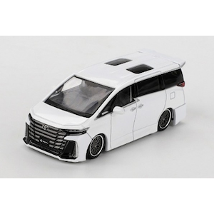 1/64 Toyota ヴェルファイア 40 KUHL ホワイト(右ハンドル)【MGT01180-R】