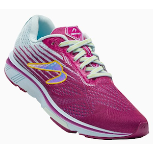 newton｜レディース ランニングシューズNEWTON MOTION 12（ラズベリー/スカイブルー・サイズ：23.5cm）｜W000423-060-MRSB23.5