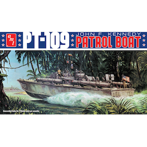 AMT�b1/64  WW.II �A�����J�C�R ������ PT�{�[�g PT-109 �h�W�����EF�E�P�l�f�B���h�yAMT1233�z�bAMT1233 PT-109 �ޮ�F���ިò