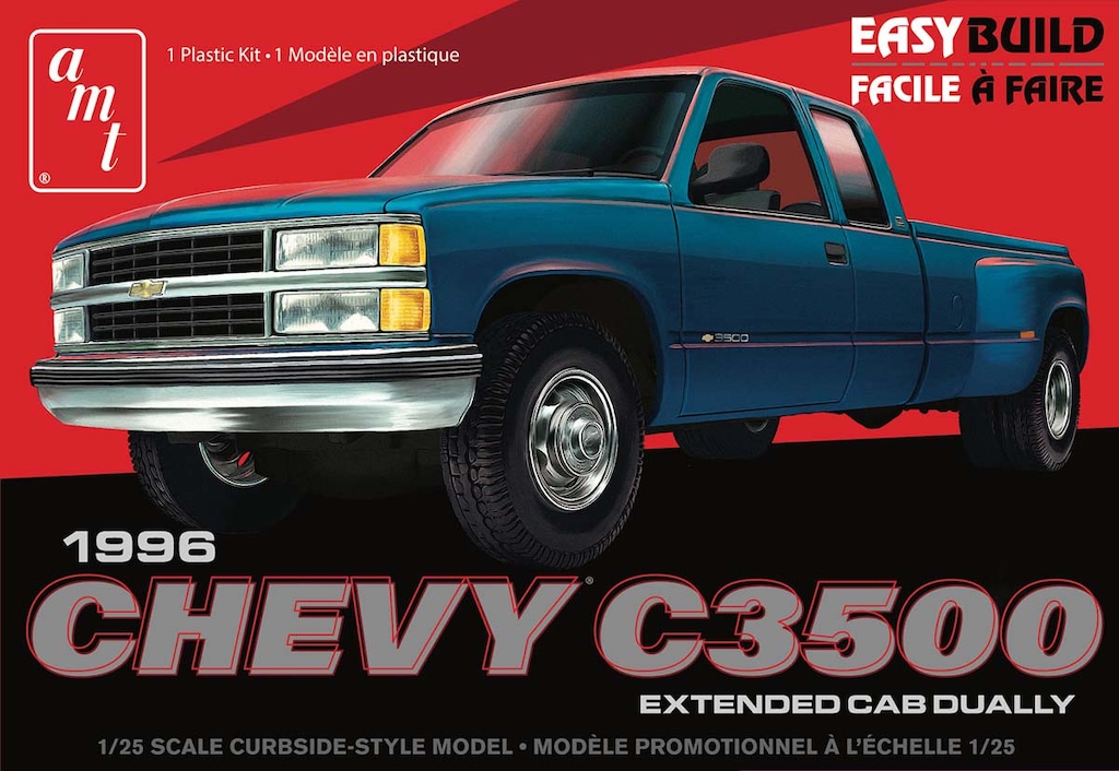 プラモデル　1/25 1996 シボレー C3500 デュアリー ピックアップ [AMT1409] 1/25 1996 シボレー C3500 デュアリー ピックアップ【AMT1409