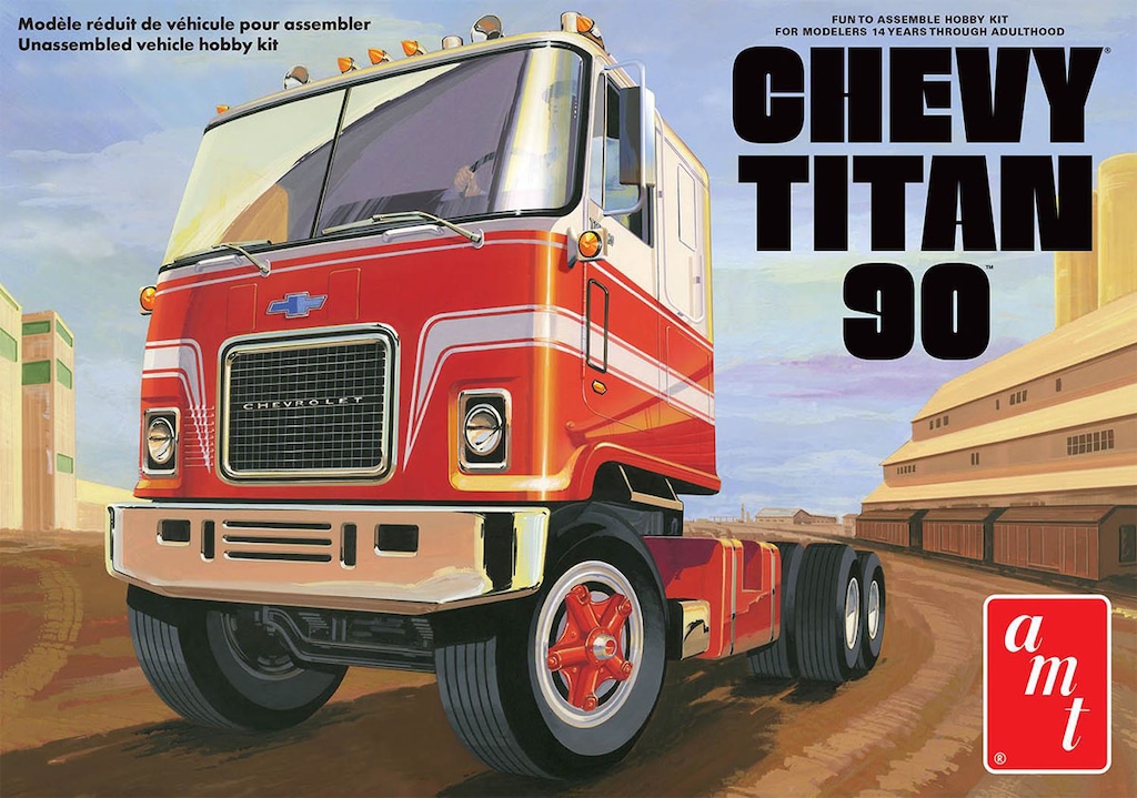 1/25 シェビー タイタン 90 セミトラクター【AMT1417】 | AMT 1/25 シェビー タイタン 90 セミトラクター【AMT1417】 | AMT