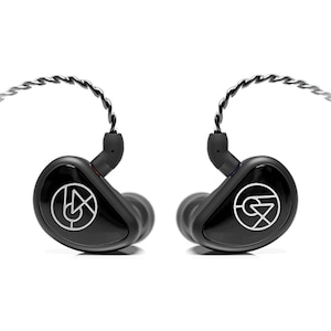 64オーディオ｜ハイブリッド型カナルイヤホン（Black）｜64A-7365