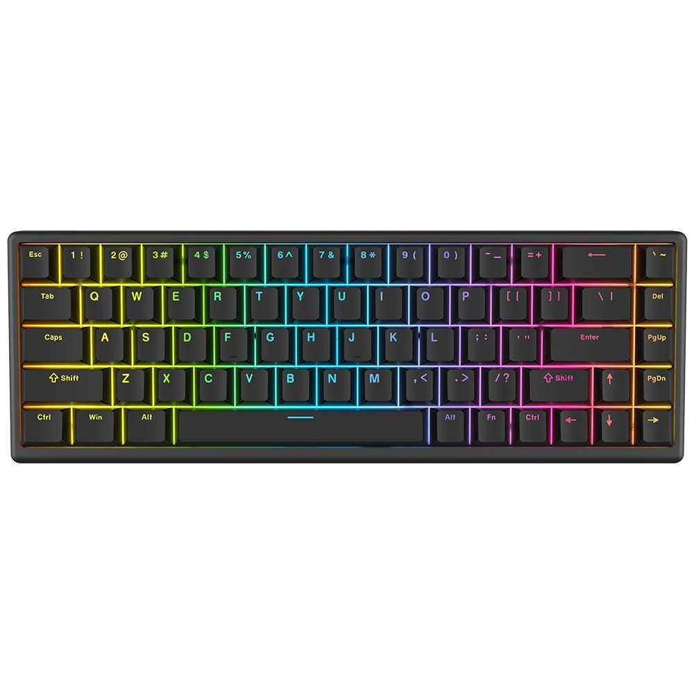 ATK 68 G版 ホワイト　３点 有線 ゲーミングキーボード ATK68 White G (Gateron II Magnetic