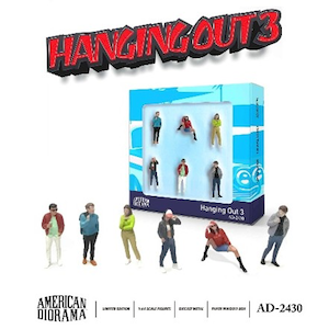 American Diorama�b1/64 �t�B�M���A �n���M���O�A�E�g3 6�Z�b�g�yAD-2430�z�bAD-2430 ̨�ޭ� �ݷ�ݸޱ��3