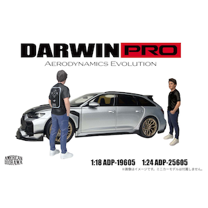 American Diorama�b1/24 DarwinPro �~ Teckwrap Figure - 5�yADP-25605�z�bADP-25605 �ް�����ۂ�ï�ׯ�� ̨�ޭ�5