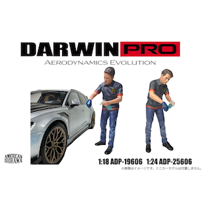American Diorama�b1/24 DarwinPro �~ Teckwrap Figure - 6�yADP-25606�z�bADP-25606 �ް�����ۂ�ï�ׯ�� ̨�ޭ�6