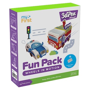 myFirst�bmyFirst 3dPen Make Fun Pack ��p PCL�t�B�������g�Z�b�g�i����� �j�bFP3304AC-WM01