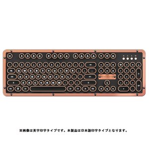 AZIO|Bluetooth/USB有線接続 タイプライター式 バックライト付メカニカルキーボード 日本語配列(アーティサン)|MK-RETRO-BT-L-03-JP AZIO|Bluetooth/USB有線接続 タイプライター式 バックライト付メカニカルキーボード 日本語配列(アーティサン)|MK-RETRO-BT-L-03-JP