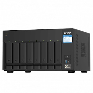 QNAP�b�L���[�i�b�v�b10GbE SFP+ 2.5GbE M.2 SSD����PCIe�g���Ή� 8�x�C�^���[�^NAS�bTS-832PX