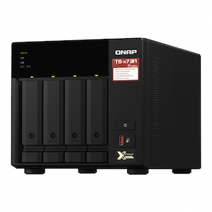 QNAP�b�L���[�i�b�v�bQNAP QTS/QuTS hero OS�Ή� AMDRyzen �N�A�b�h�R�A2.2GHz 2.5GbE 4�x�C�^���[�^NAS�bTS-473A