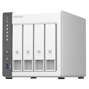 QNAP�b�L���[�i�b�v�bNPU�v���Z�b�T�[�����N�A�b�h�R�A52.0GHz CPU 4GB������ 4�x�C�^���[�^NAS�bTS-433