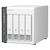 QNAP�b�L���[�i�b�v�bNPU�v���Z�b�T�[�����N�A�b�h�R�A52.0GHz CPU 4GB������ 4�x�C�^���[�^NAS�bTS-433