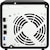 QNAP�b�L���[�i�b�v�b�N�A�b�h�R�A 2.0GHz �v���Z�b�T 10GbE 4�x�C�^���[�^NAS�bTS-432X-4G