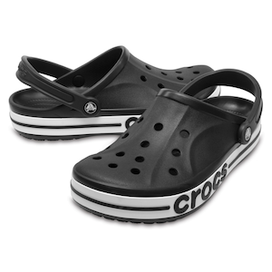 CROCS�b�o���o���h �N���b�O�i�u���b�N/�z���C�g�E�T�C�Y�FM10/W12(28.0cm)�j�b205089-066-M10
