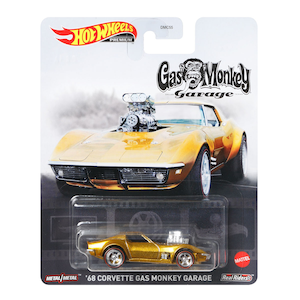 ホットウィール レトロエンターテイメント - '68 コルベット ガスモンキーガレージ【FLD15】