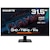 GIGABYTE｜ギガバイト｜ゲーミング液晶ディスプレイ(31.5型/IPS/WQHD 2560×1440/170Hz/1ms/HDMI2.0/DP1.4/VESA/PIP・PBP対応/3年保証)(ブラック)｜GIGABYTE GS32Q