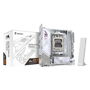 GIGABYTE｜ギガバイト｜GIGABYTE X870I AORUS PRO ICE マザーボード（ホワイト）｜X870I_AORUS_PRO_ICE
