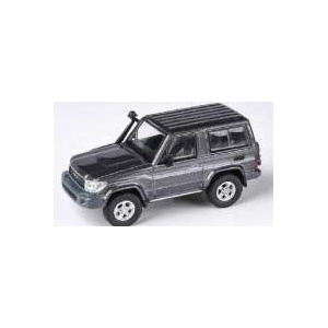 1/64 トヨタ ランドクルーザー 71 2014 SWB Graphite グレー RHD【PA-65562】【在庫処分】