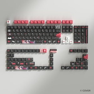 HYTE�b�n�C�g�b�y���胂�f���zHYTE Sakura Miko Keycap + Mouse Pad�@�y�z�����C�u�����u������݂��v�R���{����L�[�L���b�v���}�E�X�p�b�h(�u���b�N)�z�bSakura Miko Keycap Black + Mouse Pad