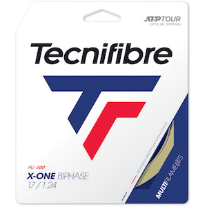 Tecnifibre(�e�N�j�t�@�C�o�[)�b�d���e�j�X�p�X�g�����O X-ONE BIPHASE 1.24�i�i�`�������E�T�C�Y�F12m�j�bTCF-01GXO124XN