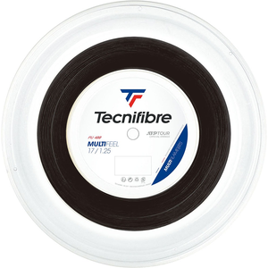 Tecnifibre(�e�N�j�t�@�C�o�[)�b�d���e�j�X�p�X�g�����O MULTIFEEL 1.25�i�u���b�N�E�T�C�Y�F200m�j�bTCF-02RMU125XB