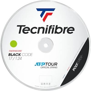 Tecnifibre(�e�N�j�t�@�C�o�[)�b�d���e�j�X�p�X�g�����O BLACK CODE 1.24�i���C���E�T�C�Y�F200m�j�bTCF-04RBL124XV