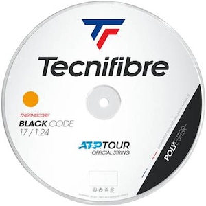 Tecnifibre(�e�N�j�t�@�C�o�[)�b�d���e�j�X�p�X�g�����O BLACK CODE 1.24�i�t�@�C�A�E�T�C�Y�F200m�j�bTCF-04RBL124XR