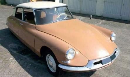 ノレブ 1/12 シトロエン DS 19 1959 (ブルー/ホワイト) Citroën DS 19 1959 Blue Delphinium and White 1:12 – Norev