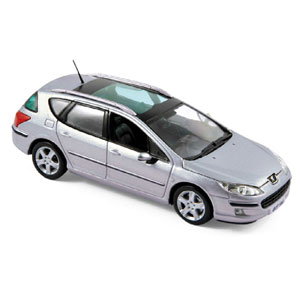 1/43 プジョー 407 SW 2004 アルミニウム シルバー【474754